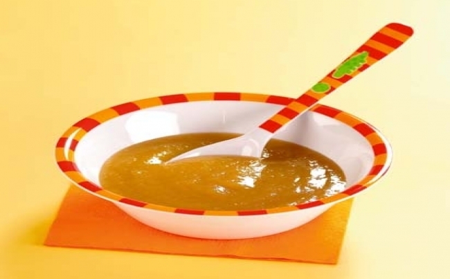 Mazamorra de manzana y canela